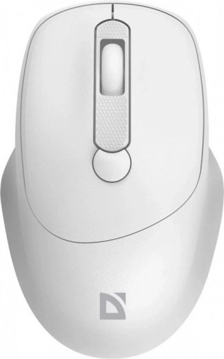 Kabellose Maus Defender Feam MM-296 Silent, 1600 DPI, weiß