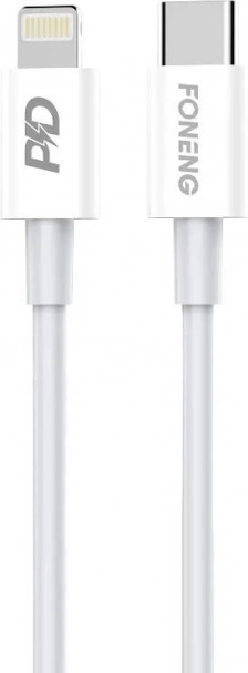 Foneng Cable USB-C to Lightning 20W 1m White