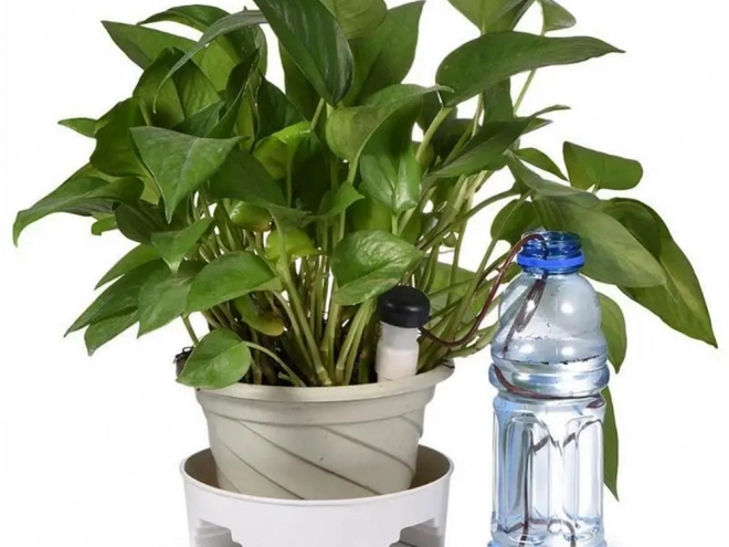 Automatisch bewateringssysteem voor bloempotten