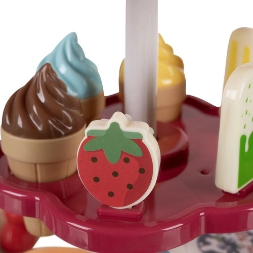 IJsjeskraam voor kinderen - karretje op wieltjes met accessoires