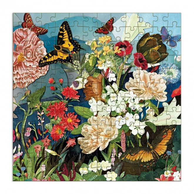 Galison houten puzzel vlindertuin
