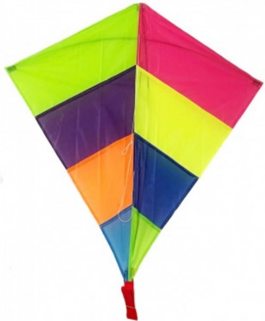 Kleurrijke vlieger - 88 x 81 cm