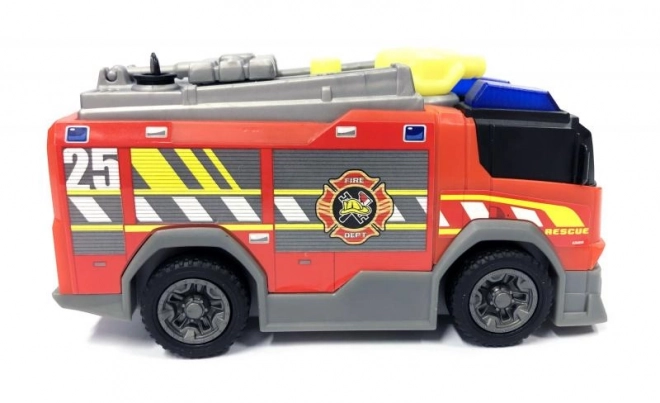 DICKIE brandweerauto, functioneel waterkanon, op batterijen met licht en geluid