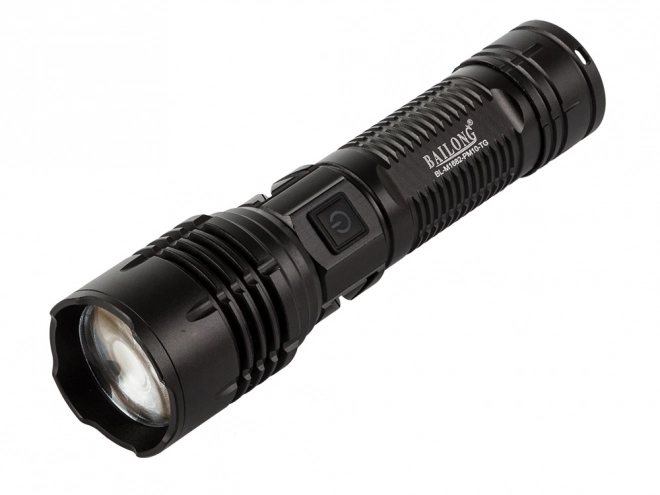 Militärische Taschenlampe mit LED und Zoom von Bailong