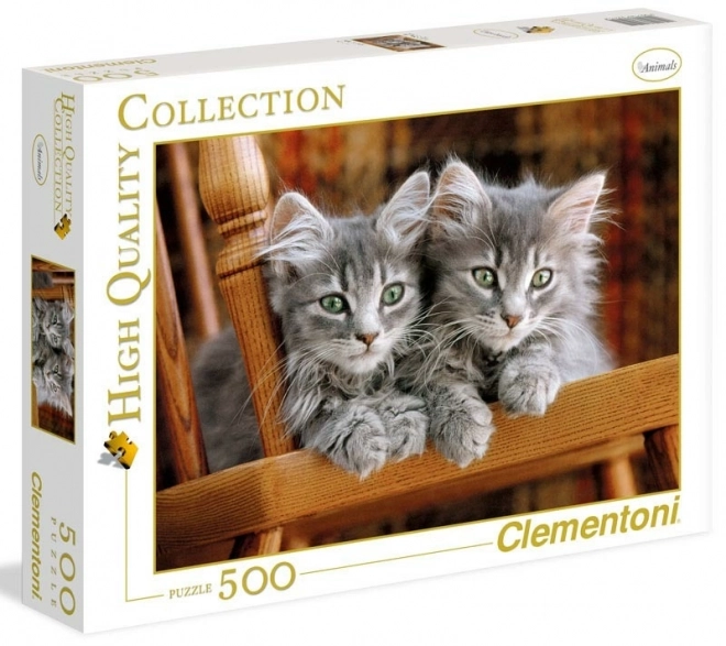 Puzzel 500 stukjes - Kittens