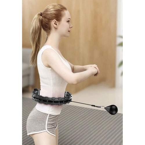 Hula hoop met massageknoppen en gewichten Trizand