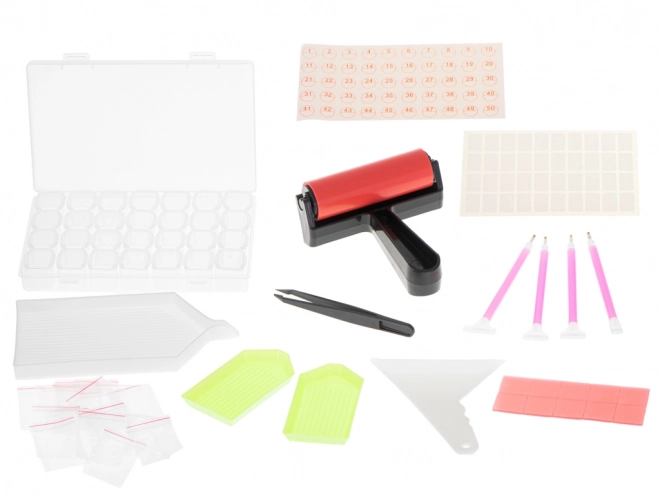 Set accessoires voor Diamond Painting borduren