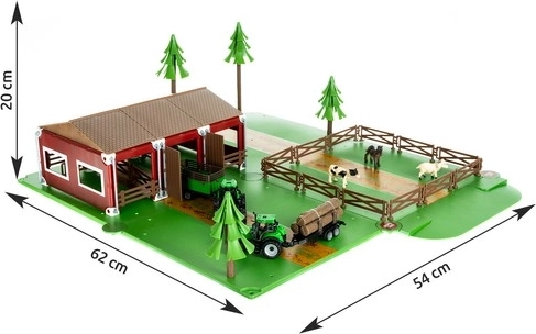 Grande ferme avec 102 pièces pour un amusement sans fin