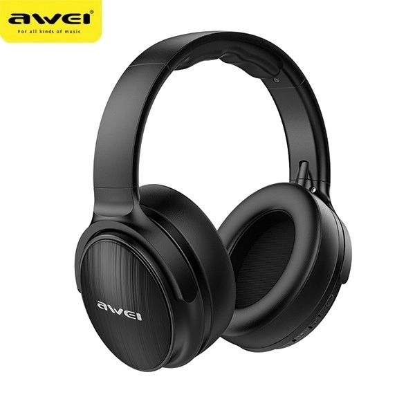 Drahtlose Bluetooth-Kopfhörer schwarz