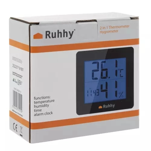 Wetterstation mit Thermometer und Hygrometer
