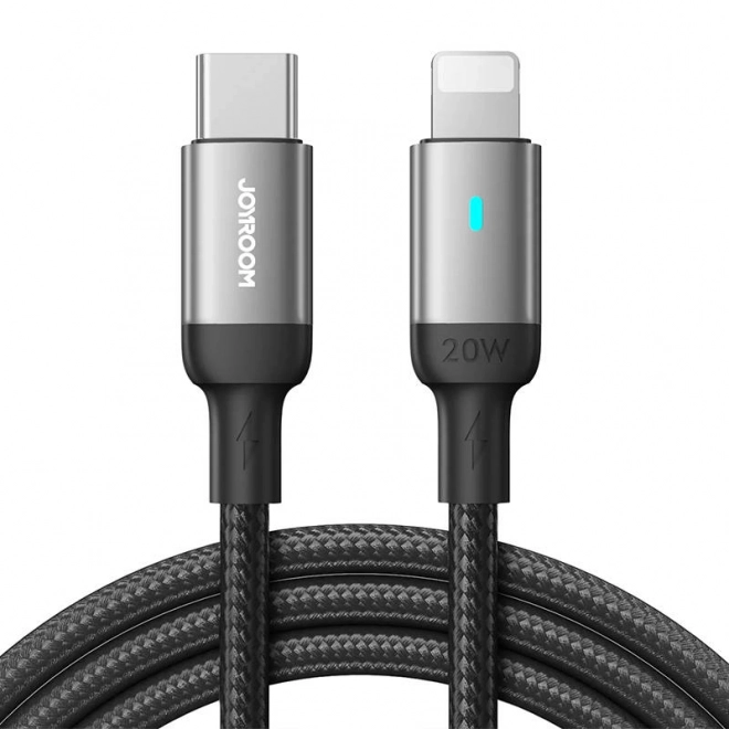 USB-C naar Lightning kabel 20W 1,2 m zwart Joyroom
