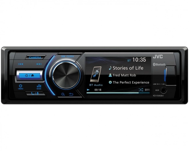 Autoradio JVC mit Bluetooth und Monitor