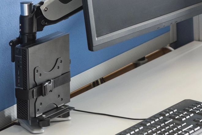 Bevestiging voor montage van MiniPC achter monitor VESA 75x75, 100x100, max. belasting 5kg