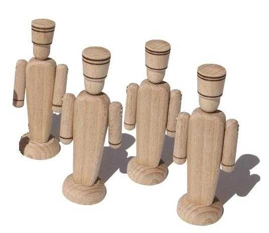 Ceeda Cavity Wooden Soldier