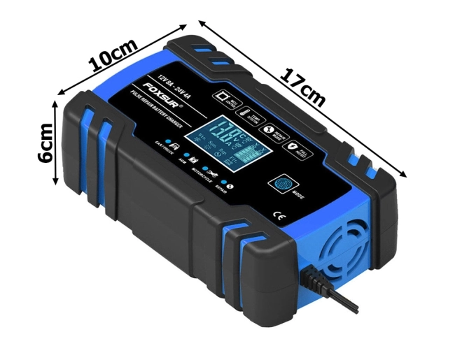 Automatische autolader met reparatiefunctie 12V 24V
