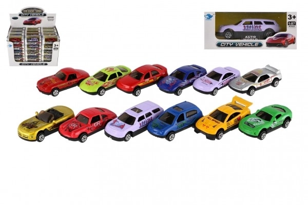 Auto metaal 7cm in doosje