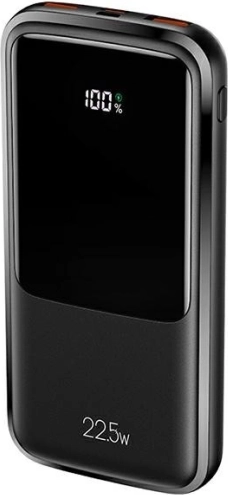 powerbank 10000 mAh met snel opladen 22,5 W PD + QC 3.0