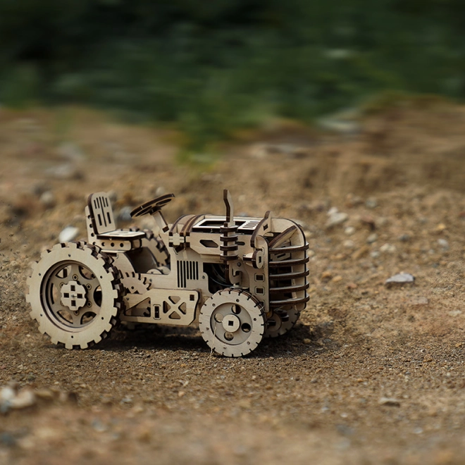 RoboTime 3D houten mechanische puzzel Tractor