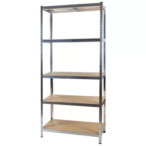 Large and Sturdy Shelving Unit with 5 Shelves