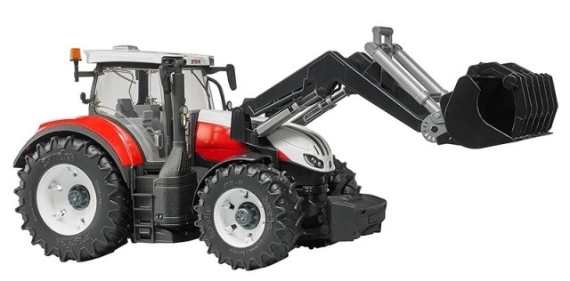 Bruder tractor Steyr Terrus CVT met voorlader