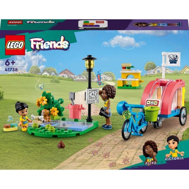 Lego Friends Rescue Bicycle for Puppies