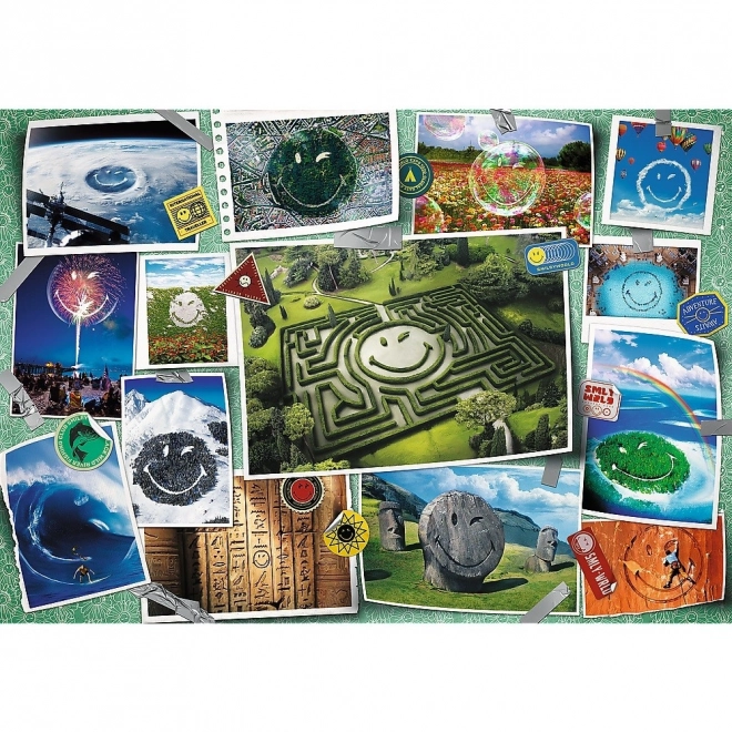 Puzzel Smiley: Vrolijke foto's 1000 stukjes