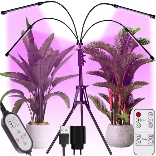 Lamp 20 LED 4st. voor planten groei Gardlov 19388