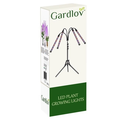Lamp 20 LED 4st. voor planten groei Gardlov 19388