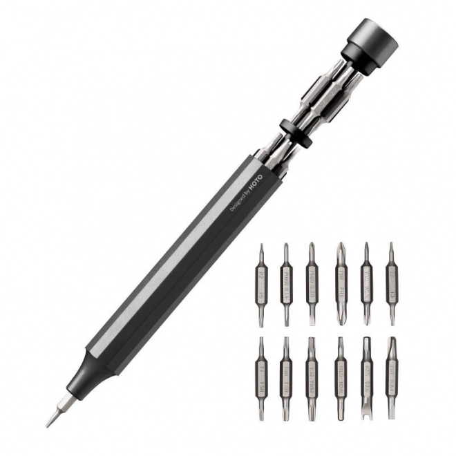 Precisieschroevendraaier HOTO QWLSD004, 24 in 1 (zwart)
