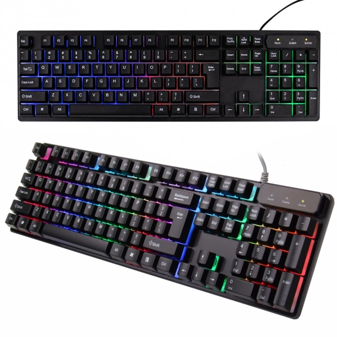 Gamingtoetsenbord met LED-achtergrondverlichting