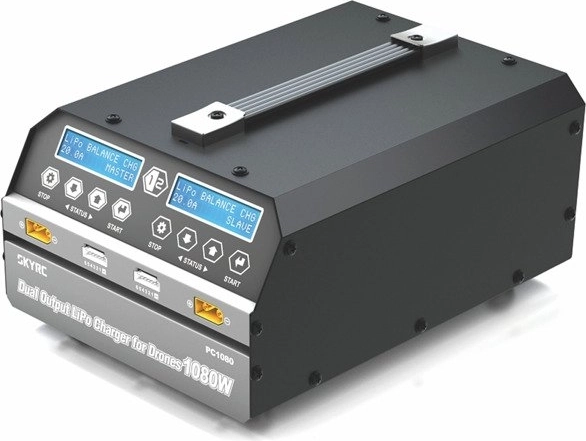 Industriële dubbele 2-kanaals lader LiPo 6S SKYRC PC1080