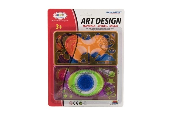 Plastische sjablonen voor tekenen 23x29 cm