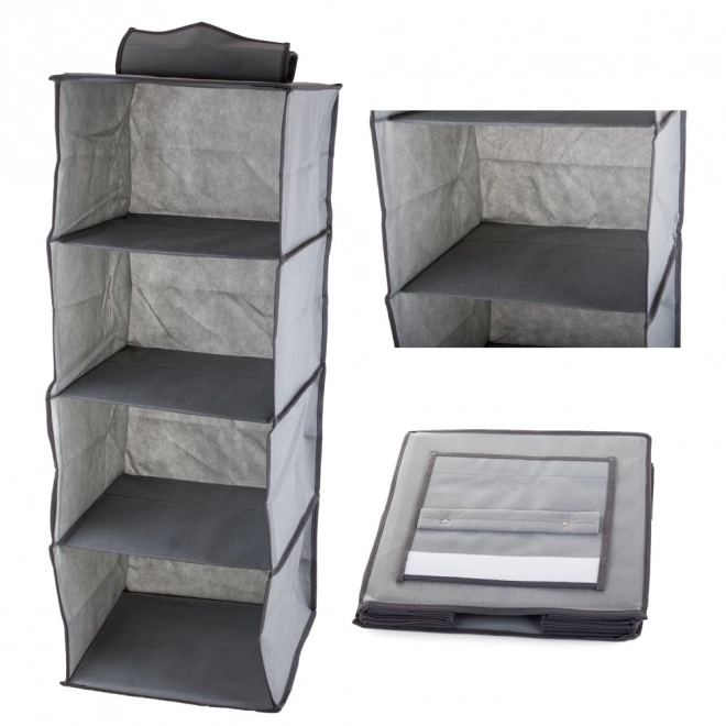 Hanging Closet Organizer with 4 Shelves