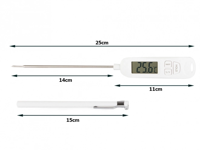 Digitale keukenthermometer met LCD-scherm