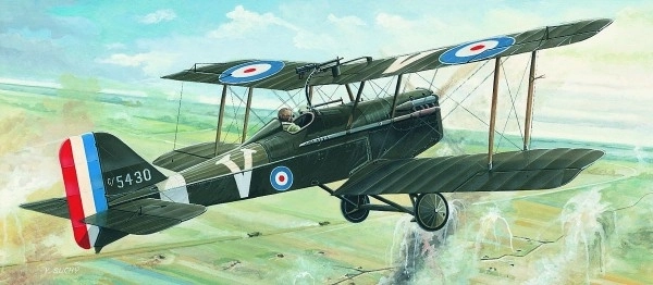 Vliegtuigmodel R.A.F. SE 5a in schaal 1:48