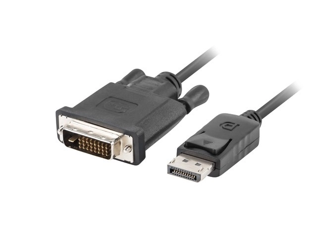 DisplayPort to DVI-D Cable 3m Black