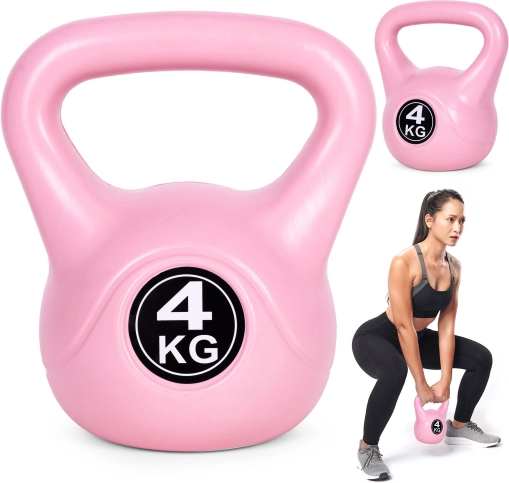 Kettlebell 4 kg rose MODERNHOME