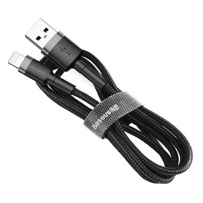 Baseus Cafule USB Lightning Kabel 2A 3m (Zwart Grijs)