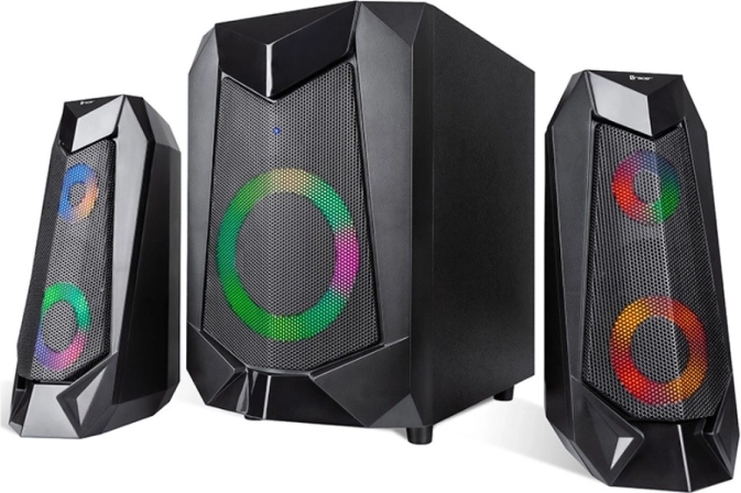 haut-parleurs 2.1 tracer hi-cube rgb bluetooth