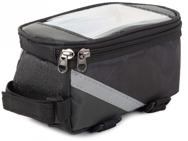 Sacoche de vélo imperméable avec support téléphone