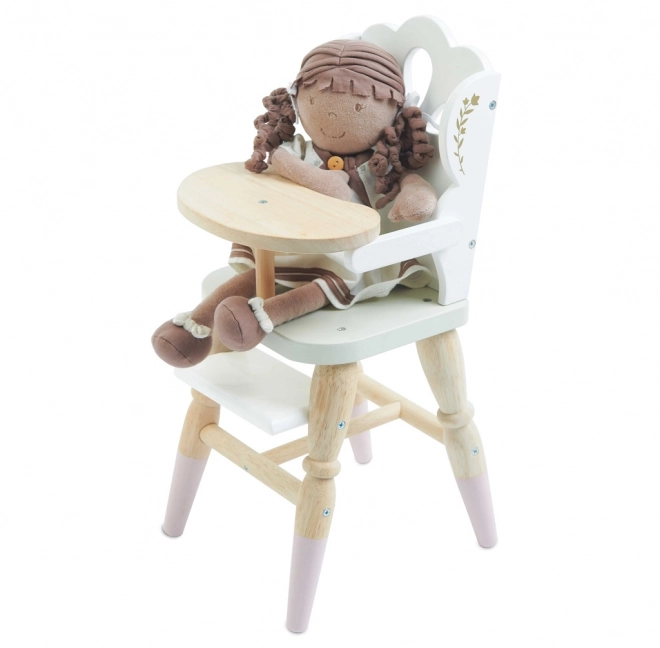 Houten kinderstoel voor poppen Le Toy Van