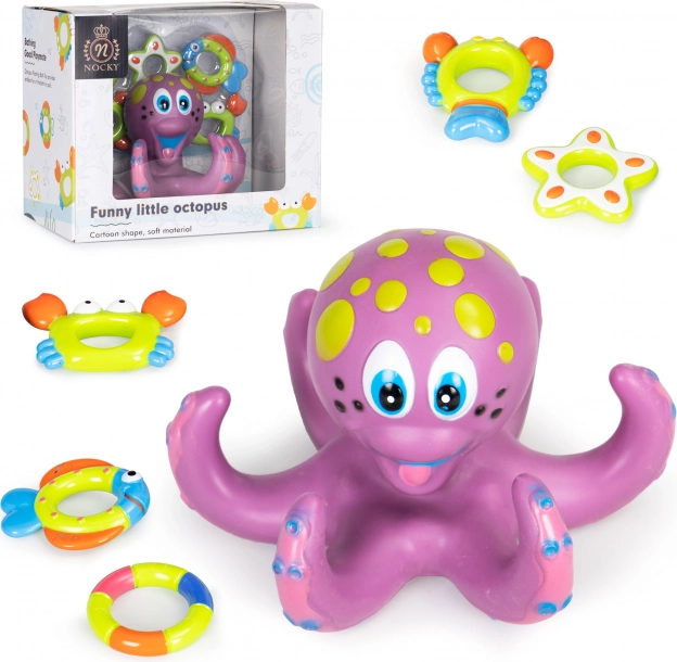 Cheerful Bath Octopus