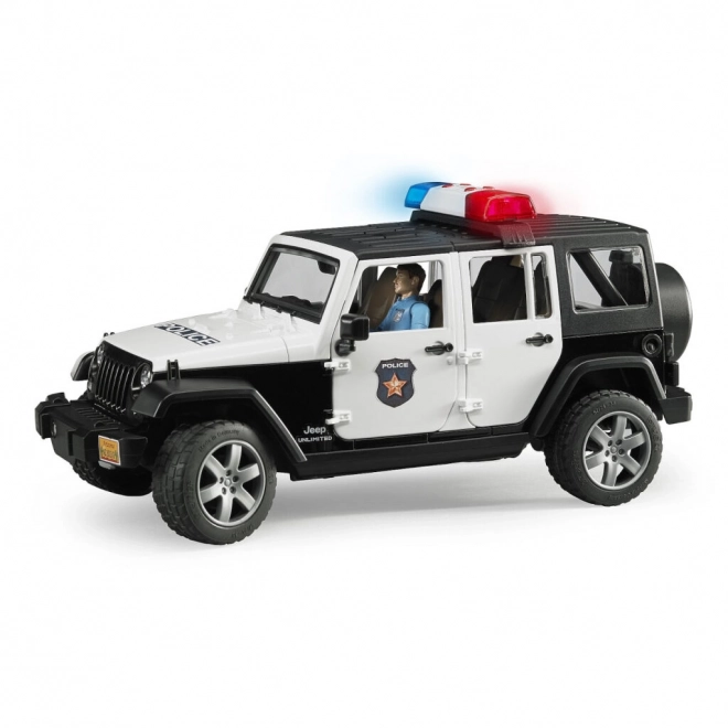 Bruder Jeep Wrangler Rubicon Politie
