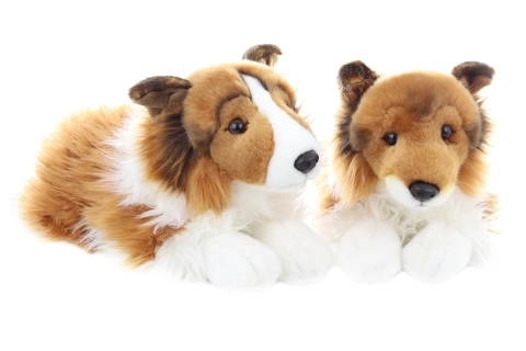 Pluche hond Sheltie 37 cm