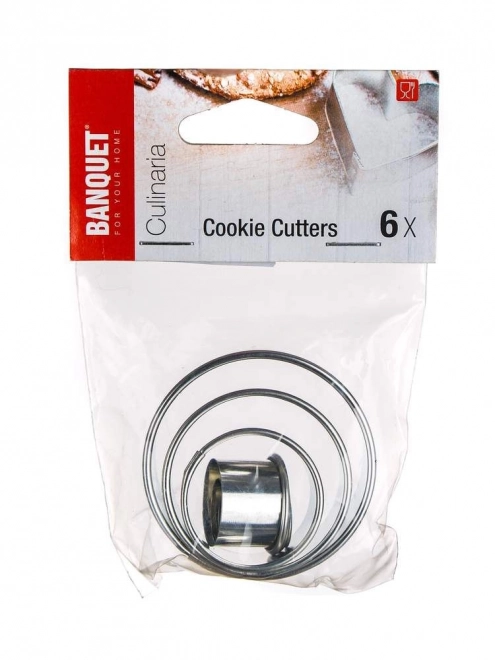 CULINARIA Set Deegstekers Cirkels 6 stuks
