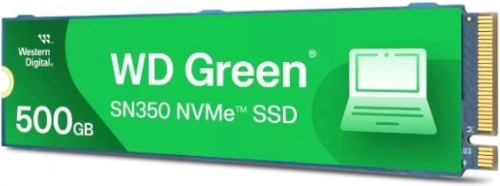 SSD-Festplatte WD Green SN350 500 GB M.2 2280 NVMe PCIe