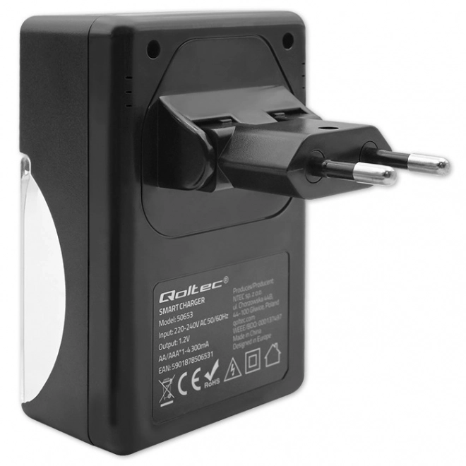 Oplader voor Ni-MH batterijen R03/AAA R6/AA