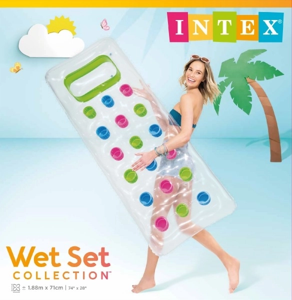 Opblaasbaar strandmatras 188x89 cm Intex