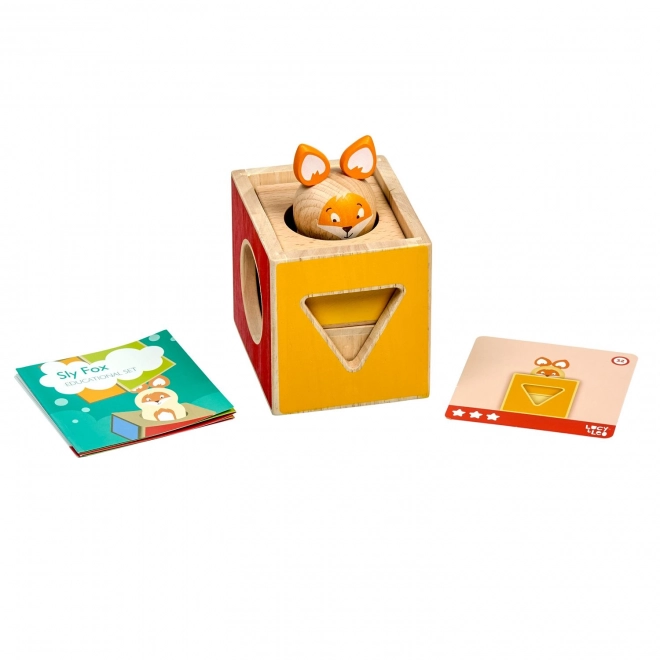 Lucy & Leo Slimme vos - houten spel met modellen