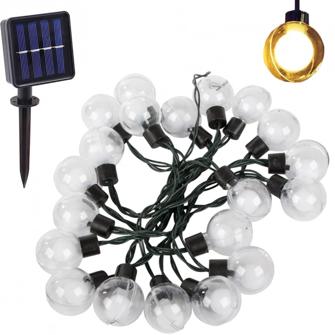 Tuin solar slinger met 20 warme LED-lichten